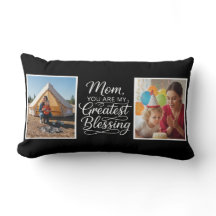 Mamma Största Värdighet Två Foto Minimalistisk