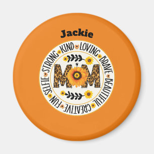 Mamma: Styrka och Kärlek Magnet