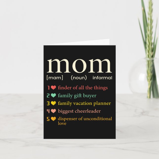 Mamma Substantiv Definition Rollig Mamma Mors Dag  Kort (Framsida)