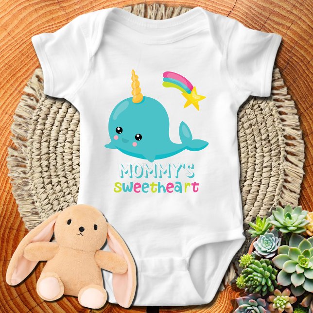 Mamma Swehoney Kawaii Narwhal T Shirt (Skapare uppladdad)