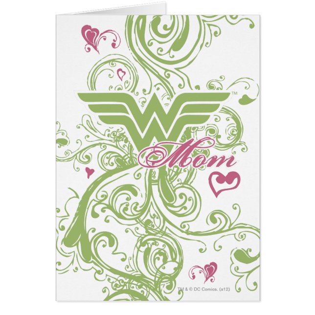  Mamma Swirls Hälsningskort (Framsidan)