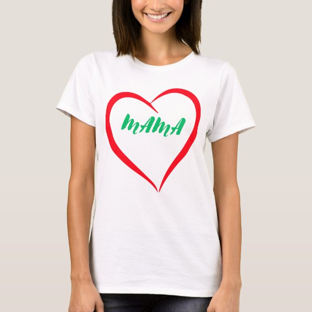 Mamma T-shirt (Framsida)