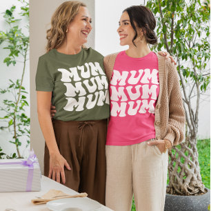 Mamma T-shirt för Kvinnor – Retropresent till Mors