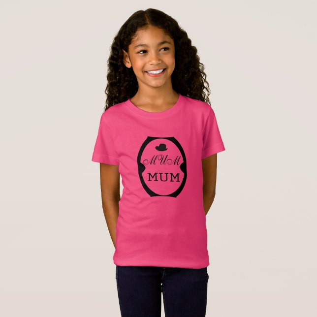 Mamma T-Shirt  Mamma Kärlek Mamma Liv (Hel framsida)