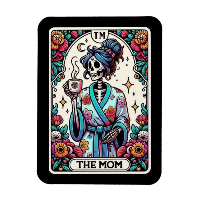 Mamma-Tarot Card-magnet Magnet (Vertikal)