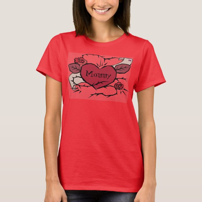 Mamma Tattoo T-shirt (Framsida)
