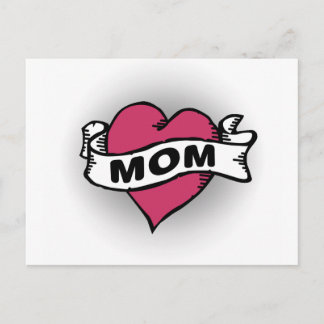 Mamma Tattoo Vykort
