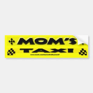 Mamma taxi bildekal
