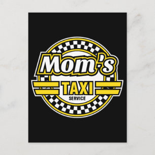 Mamma Taxi Service Vykort