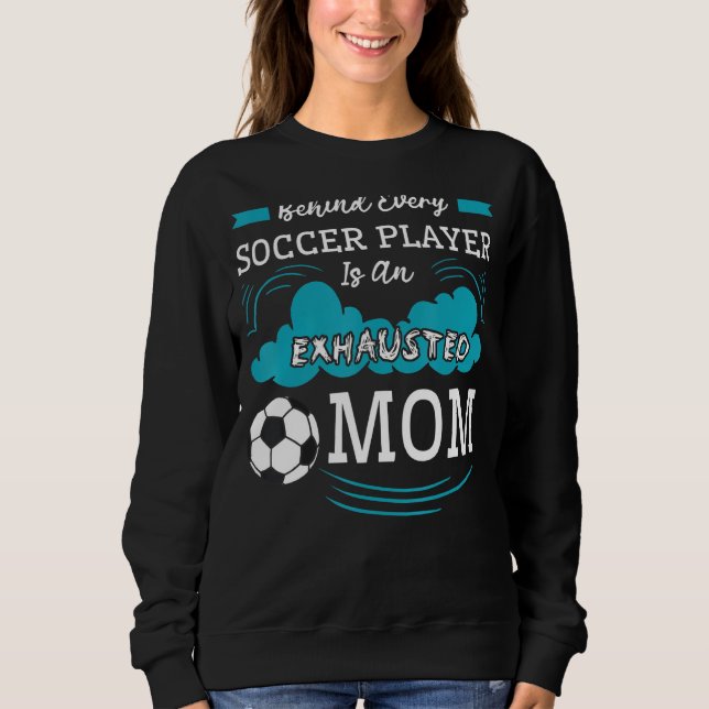 Mamma Team Player Sport Mors dag T Shirt (Framsida)