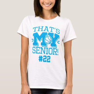 Mamma till basketboll seniors tröjnummer & namn t shirt