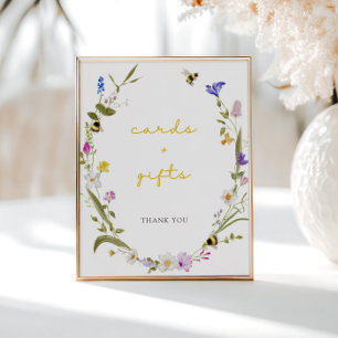 Mamma till Beas Blommigt Utandningsskort för spädb Poster