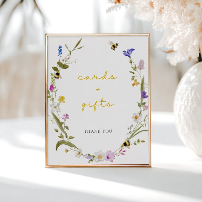 Mamma till Beas Blommigt Utandningsskort för spädb Poster (Skapare uppladdad)