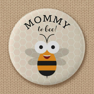 Mamma till Bee, Baby Shower Honey Bee Knapp