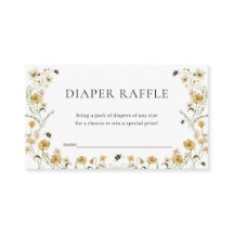 Mamma till Bee Baby Shower-skåp för hårklammerkort