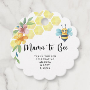 Mamma till Bee Gåvor Etiketter