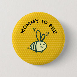 Mamma till Bee Honeycomb Baby Shower Knapp