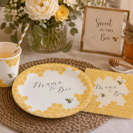 Mamma till Bee Honeycomb Pappersservett