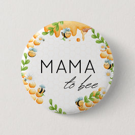 Mamma till Bee Honung Humla Baby Shower Knapp