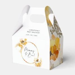 Mamma till Bee Honung WildblommBaby Shower Presentaskar