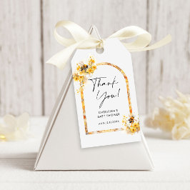 Mamma till Bee Honung WildblommBaby Shower Presentetikett