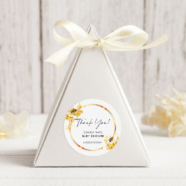 Mamma till Bee Honung WildblommBaby Shower Runt Klistermärke