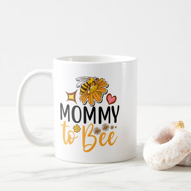 Mamma till Bee Kaffemugg (Med munk)