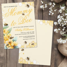 Mamma till BEE Könsneutrala Babyshower