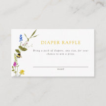 Mamma till Bee WildblomBee Diaper Raffle