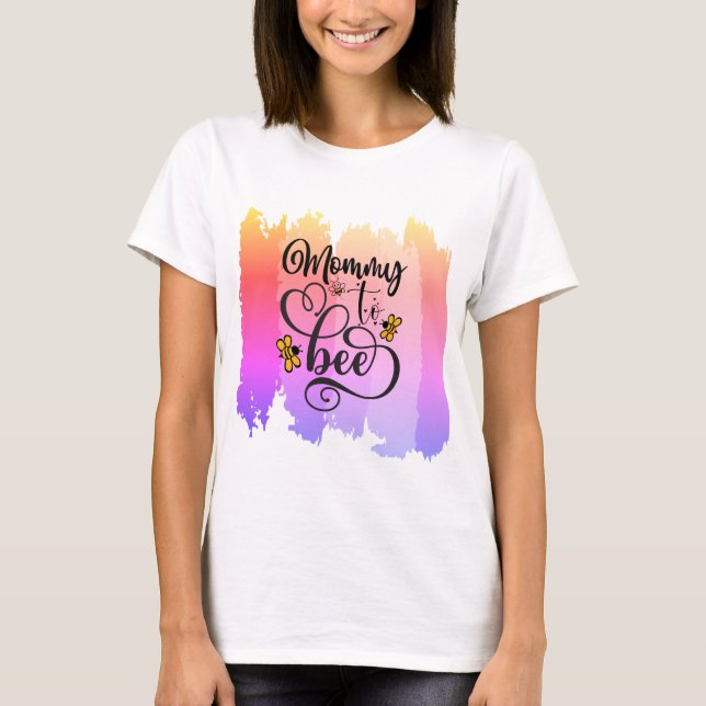 Mamma till bi t shirt (Framsida)