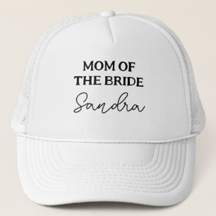 Mamma till Bruden Svart och Vitt Hen Party Keps