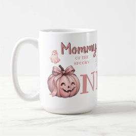 Mamma till den läskiga lilla söta Pinkoween-spöket Kaffemugg