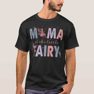 Mamma till den lilla älvan Första födelsedagsflick T Shirt
