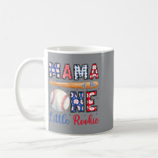 Mamma till den lilla rookie baseboll 1:a kaffemugg