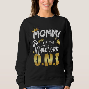 Mamma till den ökända ett gammaldags hip hop 1:a  t shirt