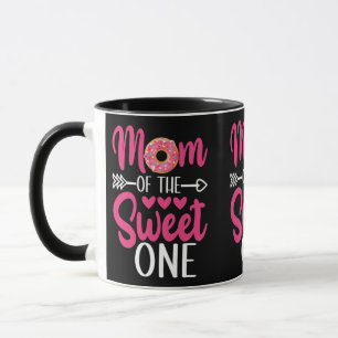 Mamma till den söta sprinklade munken mugg