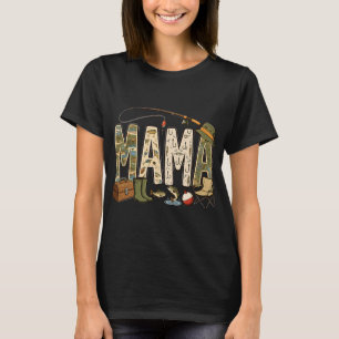 Mamma till den store fångsten Fiske Första födelse T Shirt