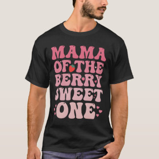 Mamma till det söta jordgubbsbäret t shirt