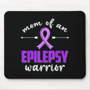Mamma till en epilepsikrigare epilepsimedvetenhet musmatta