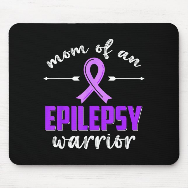Mamma till en epilepsikrigare epilepsimedvetenhet musmatta (Framsidan)
