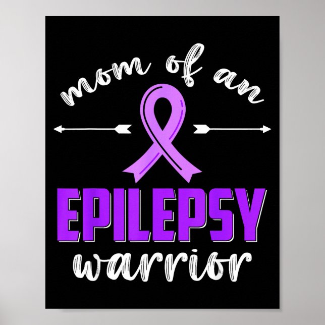 Mamma till en epilepsikrigare epilepsimedvetenhet poster (Framsidan)