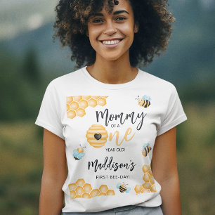 Mamma till en ettåring Första bi-dagen T Shirt