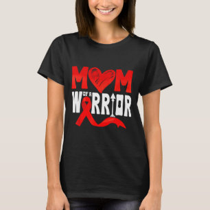 Mamma till en hjälte med CHD Medfödd hjärtsjukdom T Shirt