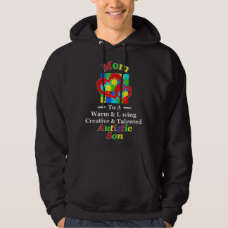 Mamma till en Kreativ och en begåvad autistisk son Hoodie