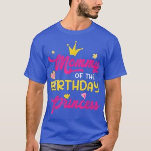 Mamma till födelsedagens prinsessa Mamma Mor Mamma T Shirt