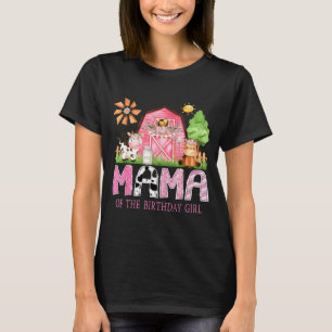 Mamma till födelsedagsflickan 1-års födelsedag Nk T Shirt