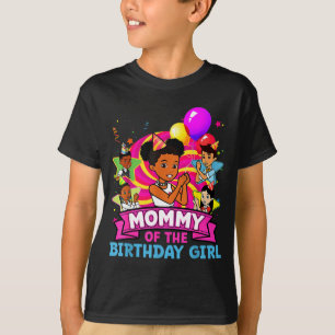 Mamma till födelsedagsflickan Gracie Nk Docka Fami T Shirt