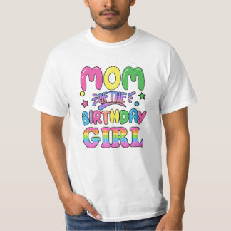 Mamma till födelsedagsflickan t shirt