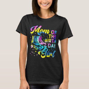 Mamma till födelsedagsflickans kostym söt rullskri t shirt