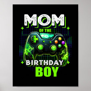 Mamma till födelsedagspojken Matchande TV-spel Föd Poster